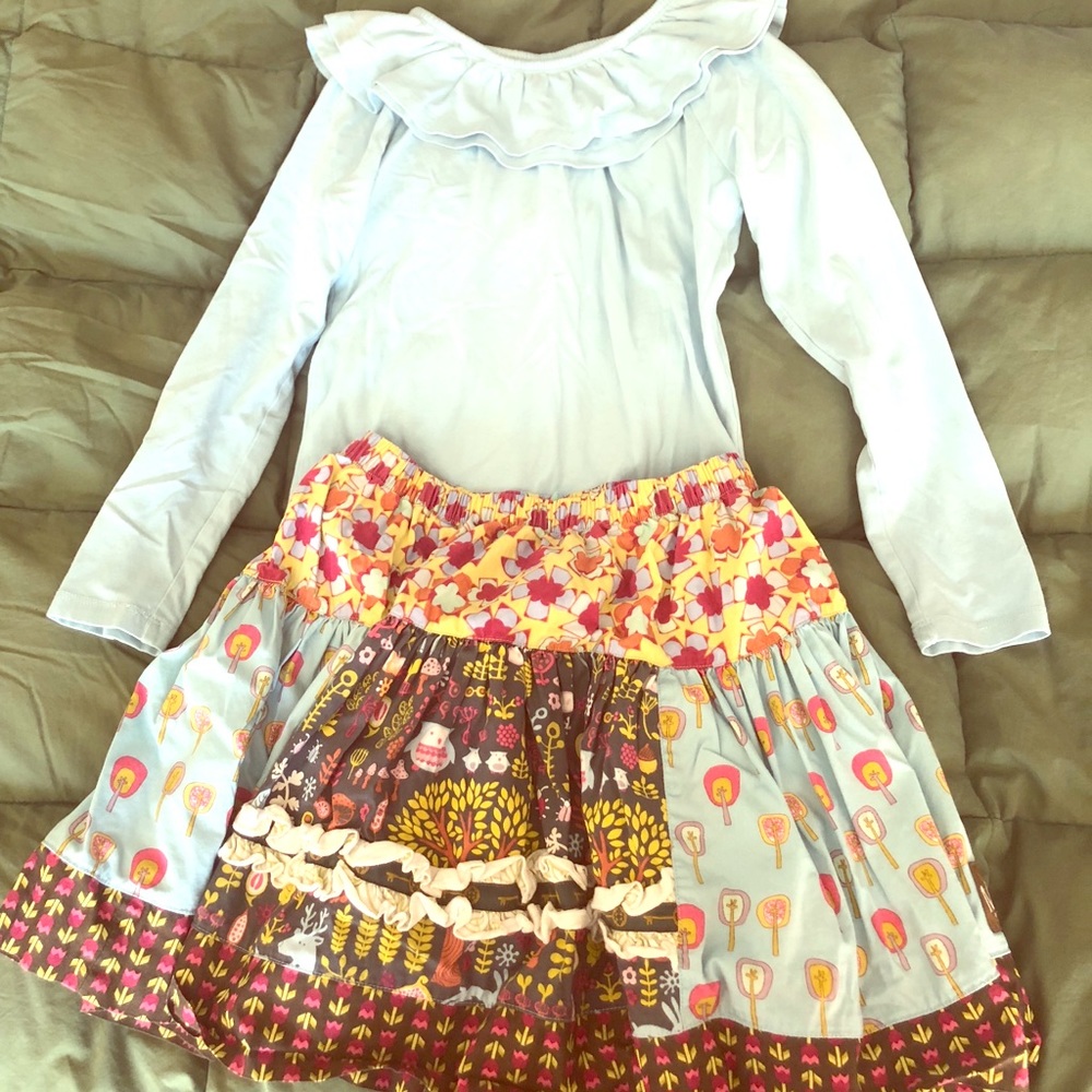 Matilda Jane Emmalina top and Wonder Skirt!